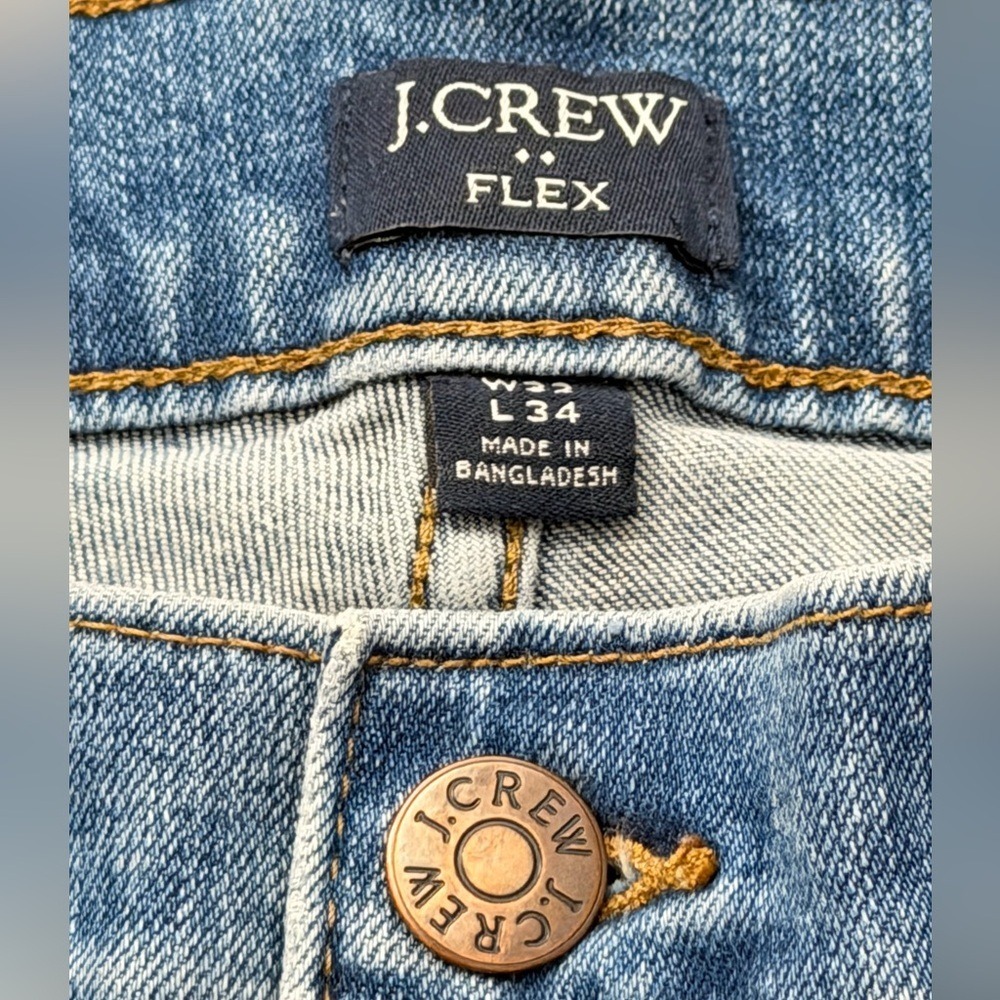 J. Crew Light Blue Skinny Jeans Size W32 L34 - Picture 4 of 8